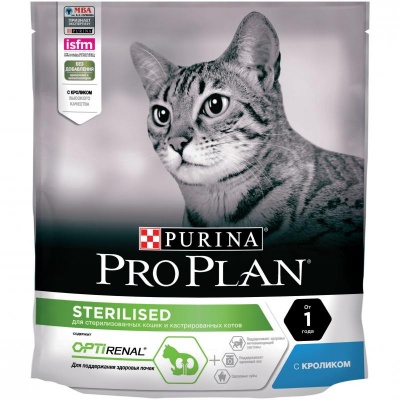 ProPlan для кошек кастрир/стерилиз. кролик 0,4 кг