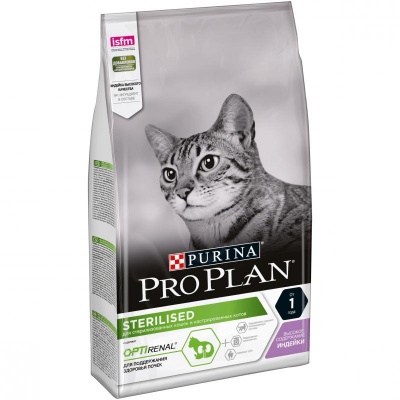 ProPlan для кошек кастрир/стерилиз. индейка 1,5 кг