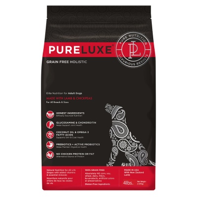 PureLuxe для собак ягненок/нут 1.81 кг  