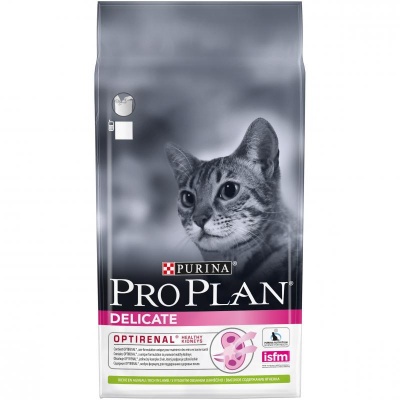ProPlan для кошек с чувствит. пищевар.ягненок 1,5 кг