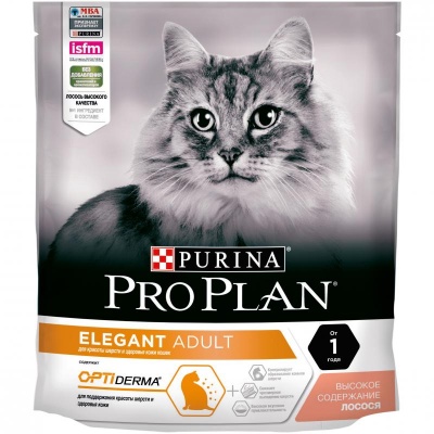 ProPlan для кошек Derma Plus (лосось) 0.4 кг