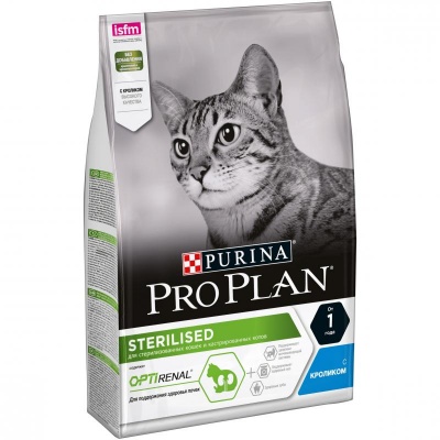 ProPlan для кошек кастрир/стерилиз. кролик 3 кг