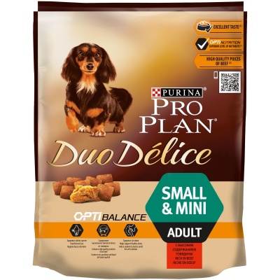 ProPlan DuoDelice для мини собак говядина  0,7 кг