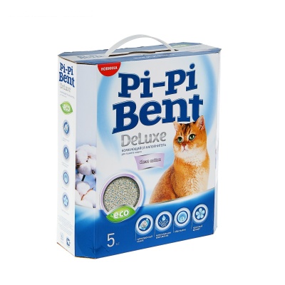 Pi-Pi-Bent Deluxe Катон наполнитель 5 кг 