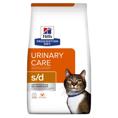 Hill's s/d для кошек (лечение МКБ) 1,5 кг
