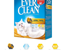 Ever Clean Less Trail 10 кг(для длинношерстных)