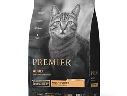 Premier Cat Turkey ADULT (Свежая индейка для кошек) 400 г