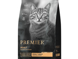 Premier Cat Turkey ADULT (Свежая индейка для кошек) 2 кг