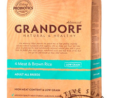 GRANDORF DOG 4 Meat PROBIOTIC MEDMAXI (4 мяса c пробиотиками для cобак средних и крупных пород) 10