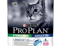 ProPlan для кошек кастрир/стерилиз.7+ индейка 0.4 кг