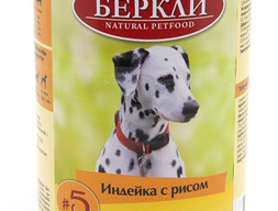 Berkley LOCAL для собак #5 индейка/рис 400гр