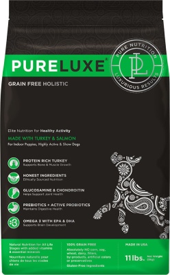 PureLuxe д/собак индейка/лосось 0.4 кг  