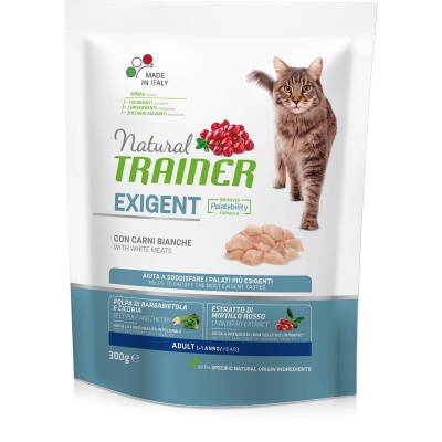Trainer Nat.Exigent для кошек с белым мясом  1.5 кг