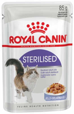 Royal Canin конс. для кошек Стерилайзд желе 85 гр