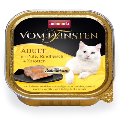 Animonda Vom Feinsten д/кошек индейка/говядина/морковь 100 гр 