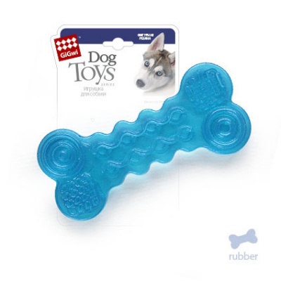 GiGwi игрушка для собак резиновая косточка